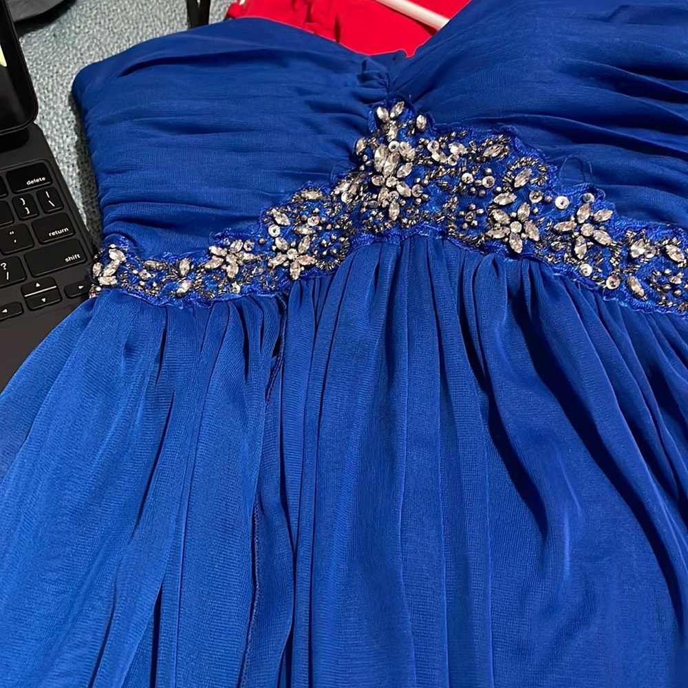 Royal Blue Dress